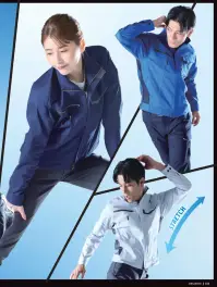 三愛 JA266 長袖ジャンパー（ユニセックスサイズ） 関連情報 カタログ 15ページ