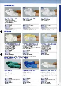 ガードナー G5115 静電手袋 ラミネート無し（12双入） 関連情報 カタログ 14ページ