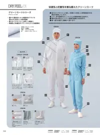 ガードナー CR1036 ドライフィール続き服 関連情報 カタログ 59ページ