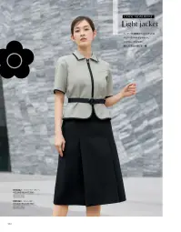 ユーファクトリー M33361 スカート MARY QUANT M33361 スカートMARY QUANT  動きやすさを追求した70cm丈のストレッチスカートです。独自開発のゴムinベルト技術により、ウエスト部分に絶妙な伸縮性を持たせることで、長時間の着用でも締め付け感のない快適な着心地を実現しました。オフィスからカジュアルシーンまで幅広く活躍します。特徴・70cm丈の上品な長さで、様々なトップスとコーディネートしやすい・ストレッチ素材を使用し、体の動きに自然にフィットする柔軟性・ゴムinベルトにより、ウエスト部分が程よく伸縮してフィット感を調整・座ったり立ったりの動作も窮屈感なく快適に過ごせる設計・長時間の着用でもストレスフリーな着心地を維持・シンプルなデザインで様々なシーンに対応できる汎用性 関連情報 カタログ 162ページ