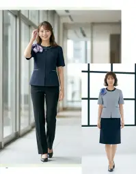 アルファピア AR7616-3 オーバーブラウス(半袖) 関連情報 カタログ 50ページ