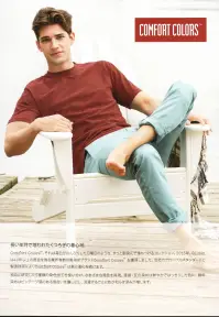 ギルダン 1717 6.1オンス Tシャツ Comfort Colors™長い年月で培われたくつろぎの着心地Comfort Colors™。それは毎日がのんびりした日曜日のような、すっと馴染んで落ち着けるコレクション。2015年、Gildanは40年以上の歴史を誇る業界有数の後染めブランドComfort Colors™を獲得しました。グローバルスタンダートと製造技術によりComfort Colors™は更に進化を続けます。独自に研究した2種類の染色加工を使い分け、さまざまな発色を再現。直接・反応染めは鮮やかではっきりした色に、顔料染めはビンテージ感のある風合いを醸し出し、洗濯するごとに色が和らぎ深みが増します。リングスパンコットン100％ 防縮加工製品染めソフトウォッシュ加工ダブルステッチの襟ツイルテープ仕上げの首と肩周りツイルラベルセットインスリーブダブルステッチの袖口、袖、裾※この商品はご注文後のキャンセル、返品及び交換は出来ませんのでご注意下さい。※なお、この商品のお支払方法は、先振込（代金引換以外）にて承り、ご入金確認後の手配となります。 関連情報 カタログ 13ページ