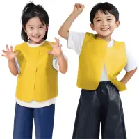 アーテック 1929 衣装ベース ベスト（Jサイズ）黄 運動会衣装！衣装ベース。縫製済みの衣装ベースがもりだくさん！あらゆる衣装が5～15分程度で作れます！特許取得。実用新案登録済み。安くて丈夫！軽さと撥水性を持ち合わせた不織布製。※身長110～140cm（4～10才）※この商品はご注文後のキャンセル、返品及び交換は出来ませんのでご注意ください。※なお、この商品のお支払方法は、前払いにて承り、ご入金確認後の手配となります。 関連情報 カタログ 200ページ