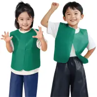 アーテック 1930 衣装ベース ベスト（Jサイズ）緑 運動会衣装！衣装ベース。縫製済みの衣装ベースがもりだくさん！あらゆる衣装が5～15分程度で作れます！特許取得。実用新案登録済み。安くて丈夫！軽さと撥水性を持ち合わせた不織布製。※身長110～140cm（4～10才）※この商品はご注文後のキャンセル、返品及び交換は出来ませんのでご注意ください。※なお、この商品のお支払方法は、前払いにて承り、ご入金確認後の手配となります。 関連情報 カタログ 203ページ