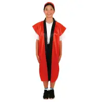アーテック 19086 サテンロングハッピ（ハチマキ付） 赤 M 肌触りがよく、光沢のあるサテン製のロングハッピ！肌ざわりの良いサテン生地を使用したロングタイプのハッピです。サテン特有の光沢のあるきれいな色で、応援や演舞などを華やかに演出します。ハチマキ付きなので統一感が出ます。カラーが豊富なので、クラスやチーム、グループごとに色分けできます。運動会、発表会、イベントなど幅広いシーンで使えます。中学生～高校生向けのサイズです。※お使いのモニター設定、お部屋の照明等により実際の商品と色味が異なる場合がございます。 関連情報 カタログ 765ページ