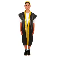 アーテック 19098 サテンロングハッピ（ハチマキ付） 黒（襟金） M 肌触りがよく、光沢のあるサテン製のロングハッピ！肌ざわりの良いサテン生地を使用したロングタイプのハッピです。サテン特有の光沢のあるきれいな色で、応援や演舞などを華やかに演出します。ハチマキ付きなので統一感が出ます。カラーが豊富なので、クラスやチーム、グループごとに色分けできます。運動会、発表会、イベントなど幅広いシーンで使えます。中学生～高校生向けのサイズです。※お使いのモニター設定、お部屋の照明等により実際の商品と色味が異なる場合がございます。 関連情報 カタログ 789ページ