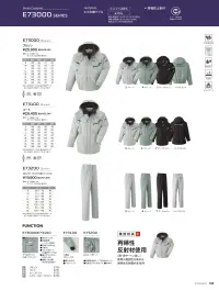 旭蝶繊維 E77200 パンツ（脇シャーリング） 関連情報 カタログ 148ページ