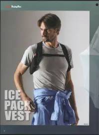 山田辰 24016 アイスパックベスト ICE PACK VEST背中や両脇部にアイスパック（保冷剤）を装着し身体を冷やすアイスパックベストが新登場。ストレッチメッシュ素材の採用でムレを軽減するだけでなく軽量で衣服内に着用出来るので目立たずに暑い環境でも快適にワーキングに打ち込めるお手軽クールアイテムです。●幅広いユーザーの体格に合わせて選べる「L・3L・5L」の3サイズをラインアップ。●ムレを抑えると共に軽量化も実現する「ストレッチメッシュ素材」を採用。●冷凍庫で冷やすだけのオートバイオリジナルアイスパックが3個付属。●アジャスター付きの胸部ベルトで簡単にサイズ調整が可能。アイスパック（商品番号:24017）単品での販売もございます。 関連情報 カタログ 13ページ