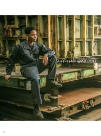 山田辰 5111 つなぎ服（防炎） 関連情報 カタログ 19ページ