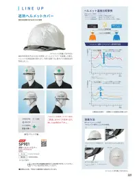 ビッグボーン SP901 スペースクール遮熱ヘルメットカバー 関連情報 カタログ 221ページ
