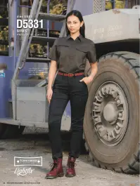 中塚被服 D5341 ショートスリーブシャツ 関連情報 カタログ 35ページ