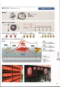 鈴木提灯 8648-4 提灯用ソケットコード（4灯用）（7m/電球別） 推奨電球20W～40W相当。※本製品は、定格電圧AC100V、電流15A電力1500W以内でご使用ください。 関連情報 カタログ 31ページ