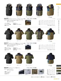CUC 900122 WZ チタンコーティング・フードベスト（ハイバック仕様）（ファン・バッテリー別売） 関連情報 カタログ 21ページ
