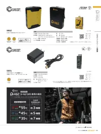 CUC 9952 マルチモバイルバッテリー 10050mAh 関連情報 カタログ 101ページ