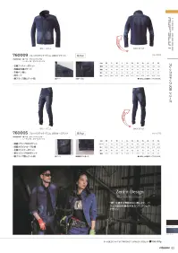 CUC 760009 フレックステック 3DデニムJOBジャケット 関連情報 カタログ 3ページ