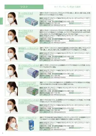 中部物産貿易 PSM-01 サージカルマスク（2000枚入） 関連情報 カタログ 2ページ