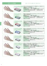 中部物産貿易 PCG01 PVCケアグローブ（1000枚入） 関連情報 カタログ 8ページ