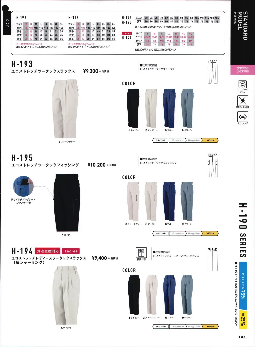 ユニフォーム1.COM 作業服JP 男女ペア コーコス 2020 春夏 半袖シャツ