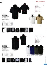 大川被服 01004 カンサイ綿混半袖空調風神服（ファン・バッテリー別売）（K1004） Kansai 空調風神服®※この商品は、ご注文後のキャンセル・返品・交換ができませんので、ご注意下さいませ。※なお、この商品のお支払方法は、先振込（代金引換以外）にて承り、ご入金確認後の手配となります。【この商品単体ではご利用になれません。初回ご購入時には、別売りのファン（RD9110H）・バッテリー（RD9190J）をあわせてご購入下さいませ。】 関連情報 カタログ 21ページ