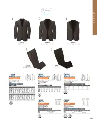 ダルトン A5830-B メンズジャケット（AB体・B体） 関連情報 カタログ 137ページ