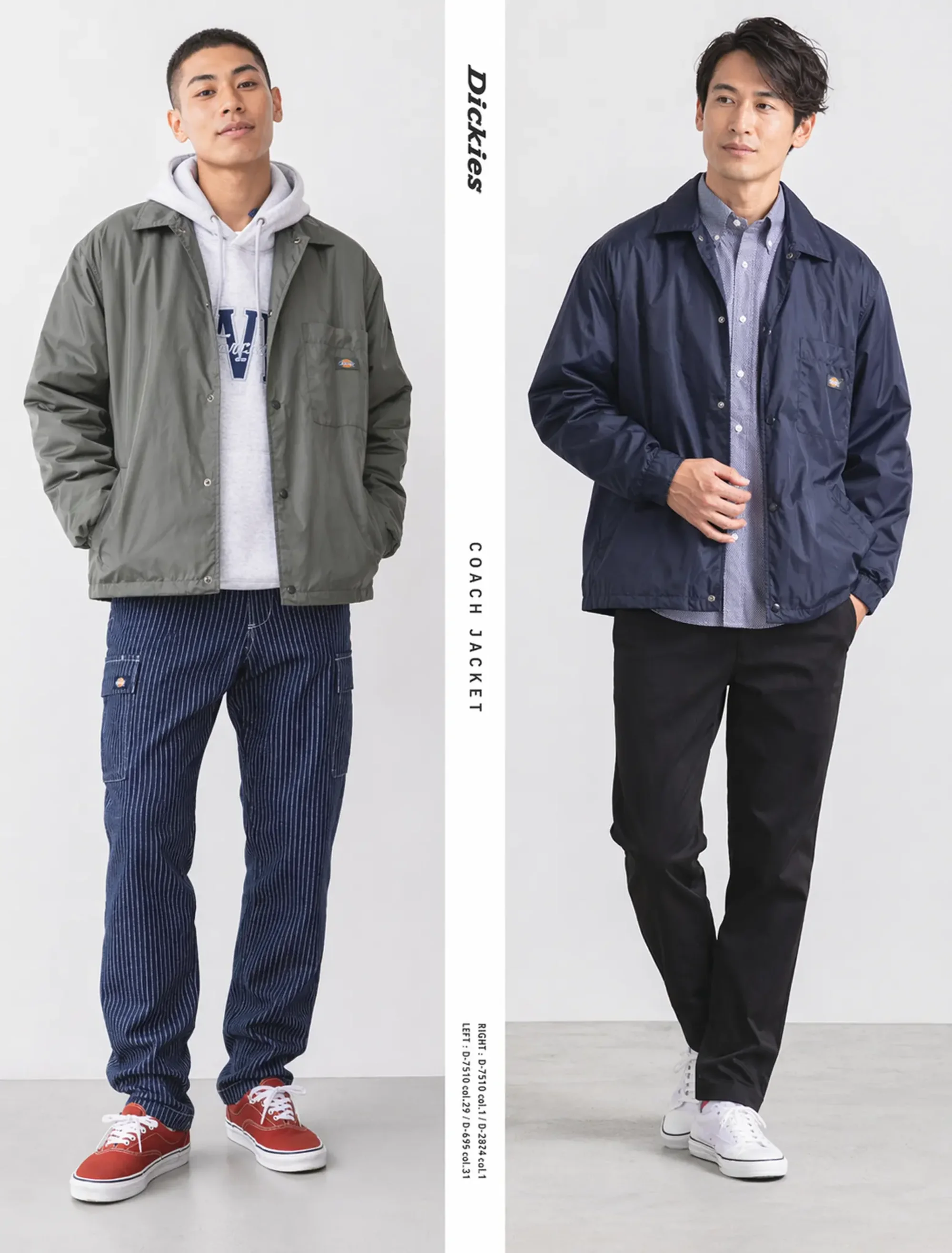 ディッキーズ D-7510 コーチジャケット 関連情報 カタログ 16ページ