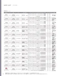 カーシーカシマ NAL084 ストレートパンツ 関連情報 カタログ 133ページ