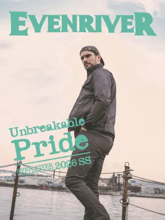 イーブンリバー 2026春夏カタログ表紙