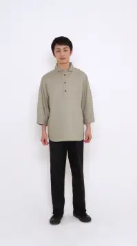 ボンマックス FB4566U プルオーバー七分袖シャツ 関連情報 カタログ 1165ページ