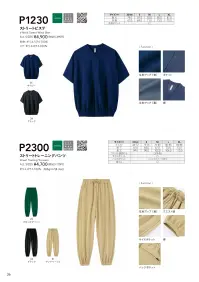wundou P2300 ストリートトレーニングパンツ 関連情報 カタログ 36ページ