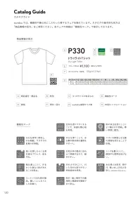 wundou P338 ドライハーフパンツ 関連情報 カタログ 120ページ