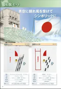 平井旗 02-01 国旗セットB 国旗、竿頭、旗棒、受金具、保存袋のセット。※この商品はご注文後のキャンセル、返品及び交換は出来ませんのでご注意下さい。※なお、この商品のお支払方法は、先振込（代金引換以外）にて承り、ご入金確認後の手配となります。※納期は約1週間程度かかります。予めご了承ください。 関連情報 カタログ 43ページ