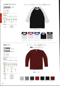 LSTワールド 15622 ラグランTシャツ スポーティーなスタイルのラグランTシャツ※この商品はご注文後のキャンセル、返品及び交換は出来ませんのでご注意下さい。※なお、この商品のお支払方法は、先振込（代金引換以外）にて承り、ご入金確認後の手配となります。 関連情報 カタログ 25ページ