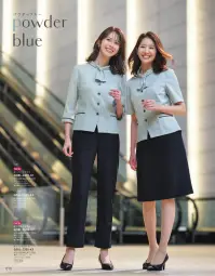 サーヴォ GOBL-2601-K1 オーバーブラウス（七分袖） 関連情報 カタログ 10ページ