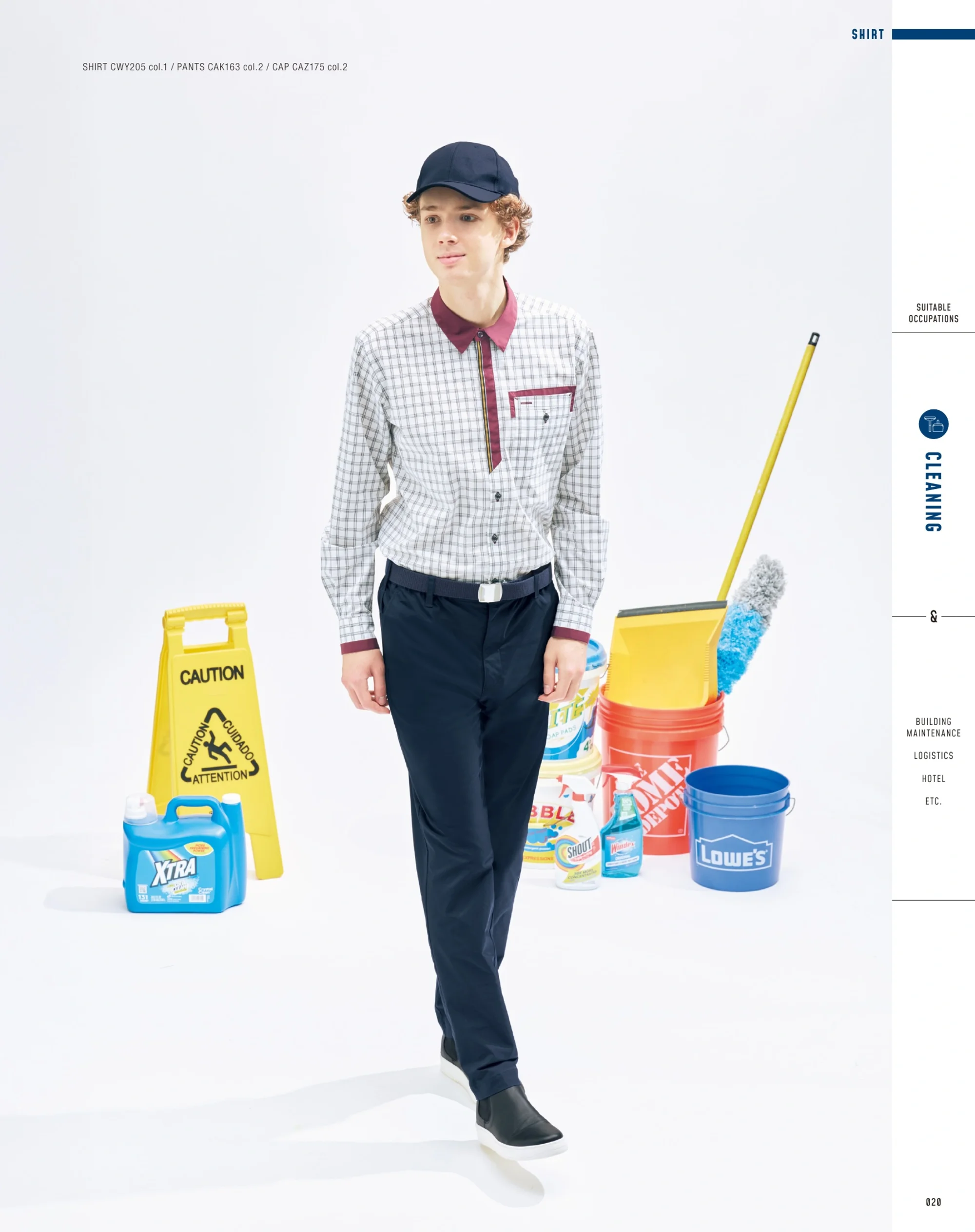 ハンズオン CWY205 長袖シャツ 関連情報 カタログ 20ページ