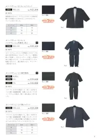伊田繊維 5110 カイハラデニム・ピマ綿ジャケット 関連情報 カタログ 9ページ