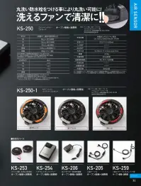 クロダルマ KS-259 二股ロングケーブル（7L、8L、パンツ用） 関連情報 カタログ 32ページ