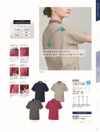 ルコックスポルティフ UQM1548 ユニセックスVネックスクラブ シックなカラーとハリ感が、フォーマルなスクラブ美しいシルエットと動きやすさを追求した立体裁断スクラブ。襟を思わせるネックラインの配色、落ち着きのあるカラーで、フォーマル感を演出します。後ろ身頃と袖が一体化した独自のパターンを採用。背中を一枚の生地で仕立てた、動きやすい設計です。ハイストレッチツイル薄くて軽く、ストレッチ性がありながら、ハリがあって着くずれしづらい素材。いつでも清潔感のあるきちんとした印象を保ち、患者様からの信頼感を高めます。通気性がよくストレスフリーな着心地で、長時間着用していただいても快適です。●ネームホルダーループネックストラップが直接肌にあたりにくいようにネームホルダーループをつけました。●ダブルポケット両脇ポケットはダブルポケットになっており、収納力と機能性をアップ。出し入れしやすい斜めカットで作業性に配慮しました。●PHS用ポケット胸ポケットの内側には、PHSを収納可能なポケット付き。●名札用ループ左胸には名札をつける名札用ループ付き。●キーループ右脇には落としものを防ぐ便利なキーループ付き。●キーフック両脇ポケットの内側には落としものを防ぐ便利なキーフック付き。※4L・5Lは受注生産となります。ご注文後のキャンセル・返品・交換ができませんので、ご注意下さい。※受注生産品のお支払方法は、先振込（代金引換以外）にて承り、ご入金確認後の手配となります。 関連情報 カタログ 67ページ