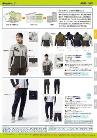 ミズノ F2JEC111 ワークジャケット【通年向け】 関連情報 カタログ 10ページ
