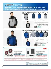 ミズノ F6JSF59210 エアリージャケット用ファン 関連情報 カタログ 33ページ