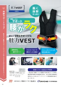 オンヨネ OKV95582 肚力ベスト 関連情報 カタログ 5ページ