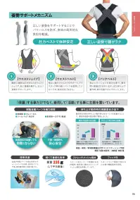 オンヨネ OKV95582 肚力ベスト 関連情報 カタログ 6ページ