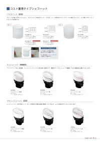 ダック A95000 メッシュハット 無地（1000枚入） 関連情報 カタログ 22ページ