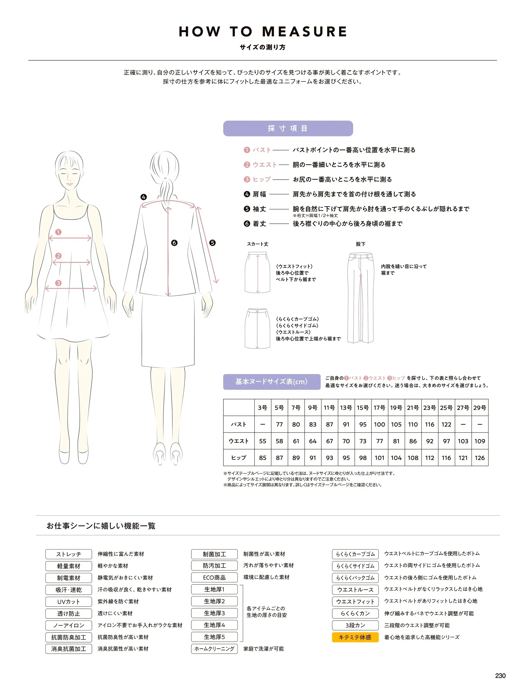 アイトス (ハイナック) HCB4000-020 半袖ブラウス 関連情報 カタログ 230ページ