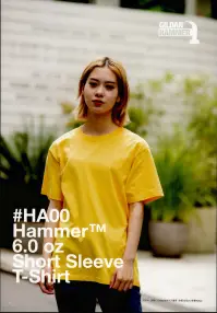 American Style HA00-B 6.1オンス コームドリングスパン コットン ジャパンスペック Tシャツ GILDAN®（ギルダン）コーマ糸を使ったやわらかな質感とアメリカンなヘビーオンス「6.0oz」を融合させた欲張りなGILDANリングスパンTシャツ「HMMER」※「167 アイリッシュグリーン」は販売を終了致しました。※他カラーは「HA00-A」に掲載しております。※この商品はご注文後のキャンセル、返品及び交換は出来ませんのでご注意下さい。※なお、この商品のお支払方法は、先振込にて承り、ご入金確認後の手配となります。 関連情報 カタログ 12ページ