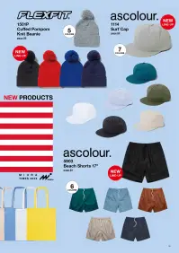 American Style 1501P カフドポンポンニットビーニー Cuffed Pompom Knit Beanie高品質が魅力のフレックスフィットからキュートなポンポンニットキャップが新登場。コーディネートのアクセントとして最適なアイテムです。仕様品番:1501P品名:カフドポンポンニットビーニーサイズ:縦30cm×ヨコ19cm(折り曲げない状態) 関連情報 カタログ 5ページ