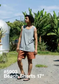 American Style 5903 ビーチショーツ 17 Beach Shorts 17″ニュージーランドのオークランドから2005年にスタートしたオセアニアを代表するブランド、AS Colour(エーエスカラー）。三浦商事は多くのお客様のご要望にお応えしてSURF CAPとBEACH SHORTS 17″をピックアップ。BEACH SHORTS 17″はちょうどよいオシャレな丈感（34インチで17インチの長さ）、ビーチウォークにぴったりなライトウェイトでソフトかつシャリ感のある素材、裏地にメッシュを採用した4ポケットなど、たくさんの「ぜいたく」と「ちょうどよさ」が詰まった間違いないアイテムです。アメリカでもブレイク中のAS Colour、まずはSURF CAPとBEACH SHORTSから手にとってみてください。仕様品番:5903品名:ビーチショーツ 17 関連情報 カタログ 84ページ