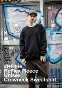 American Style RF496 7.6oz リフレックスユース ユニセックス スウェットシャツ 関連情報 カタログ 38ページ