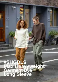 American Style SHGDLS 7.5oz ガーメントダイ ロングスリーブTシャツ 関連情報 カタログ 70ページ