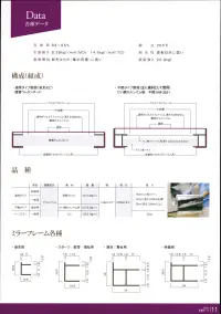 Ｊ.フロント建装 RT-20120 リフェクスミラー(20×120×2cm) 特徴・超軽量。軽さはガラス鏡の約6分の1。・安全性が高い。割れて飛散しない。・反射率が高いので、明るくきれいに映る。・一般的なガラス鏡に比べ、クリアに映り、原色・実像を鮮明に再現。・安心の日本製。（職人が一枚一枚手貼りしている）・25ミクロンの極薄フィルムを使用している為、二重映りしない。・中空張りという特殊な製法で制作している為、大きな面積でも歪みにくい。・軽量なので施工性が良い。（コストパフォーマンスが良く、下地が軽量で搬入が簡単）・国内工場で生産している為、納期はフレキシブルな対応が可能。・万一フィルム面が外れた場合、張り替えが可能（別料金）。お取り扱い上のご注意・リフェクスミラーは中空張りのパネルなので、鋭利なもので突き刺すと破れることがあります。・直射日光の当たるところ、湿気の多いところでの使用、保管は避けてください。・運搬時は鏡面をキズつけないよう十分注意してください。・保管時は平積みを避け、立てかけて保管してください。・空調機の風が至近距離であたる場所での使用、保管は避けてください。お手入れ方法・軽い汚れは、製品同送の専用クリーナークロスでソフトに拭いてください。・汚れのひどい部分は、中性洗剤薄め液をご使用ください。・表面はポリエステルフィルムの為、溶剤の使用は厳禁です。また、研磨剤が混入しているクリーナーも傷の原因になりますので、使用はお控え下さい。※この商品はご注文後のキャンセル、返品及び交換は出来ませんのでご注意下さい。※なお、この商品のお支払方法は、先振込（代金引換以外）にて承り、ご入金確認後の手配となります。なお、納期は10日ほどかかります。 関連情報 カタログ 11ページ