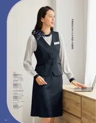神馬本店 SA497S 美形スカート:Aライン SA497S 美形スカート:Aラインメランジュならではの杢の表情に品格が漂う新たなサスティナブルニット【Melange Krit】（メランジュニット）深みのある杢の表情が、リュクスで上品。キレイと着心地、エコも叶えた高品質なニット素材。霜降り糸で編み立てたメランジュニット素材は、無地でありながら表情豊かな、こなれた印象。様々なシーンで着こなしやすく、コーディネートに奥行きを与えます。ニットならではの伸びやかさで窮屈感なく快適に着られる上､シワになりにくく、ノーアイロンでもキレイに着られるのも魅力です。※残反・裁断くずを分解・再重合し再生したリサイクル系RENUを使用した環境配慮素材(エコ率30％)。程よい生地厚の二重織り構造裏側はソフトな肌ざわりの無地360度ストレッチ！【美形®スカート】（実用新案登録第3160041号）ピタッと吸い付くようなフィット感で快適美シルエット!予想を超えた高リピート率!幅広い年齢層に愛されている美形®スカート。きゅうくつ感のない快適な履き心地をもたらすのは、美形®仕様(ラク伸びウエストと美姿勢シルエット)なればこそ。●伸びるウエスト表地を斜めに使い、裏地にはニット素材を使用。伸縮するのでウエストまわりがラクです。●ブラウスが出にくいすべり止めベルト裏にすべり止めテープを2ヵ所配置することにより､ブラウスがすべりにくくなります。はみ出しを防ぐと同時に美しいシルエットも実現します。※6L、7Lは受注生産になります。※受注生産品につきましては、ご注文後のキャンセル、返品及び他の商品との交換、色・サイズ交換が出来ませんのでご注意ください。※受注生産品のお支払い方法は、前払いにて承り、ご入金確認後の手配となります。 関連情報 カタログ 74ページ